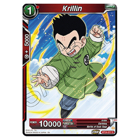 Dragon Ball Super - B24 - Beyond Generations - Krillin - BT24-017