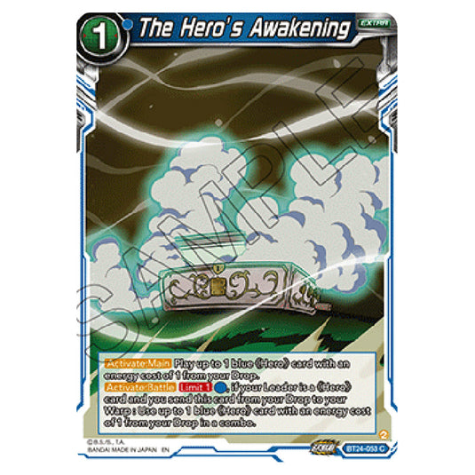Dragon Ball Super - B24 - Beyond Generations - The Hero’s Awakening - BT24-053