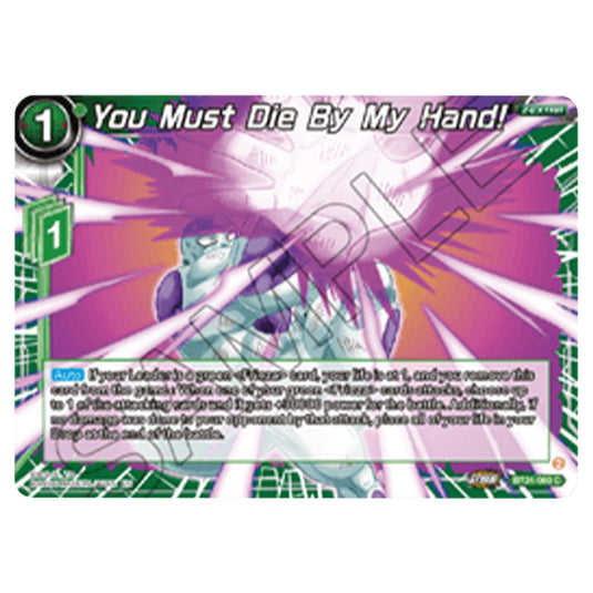 Dragon Ball Super - B24 - Beyond Generations - You Must Die By My Hand! - BT24-060