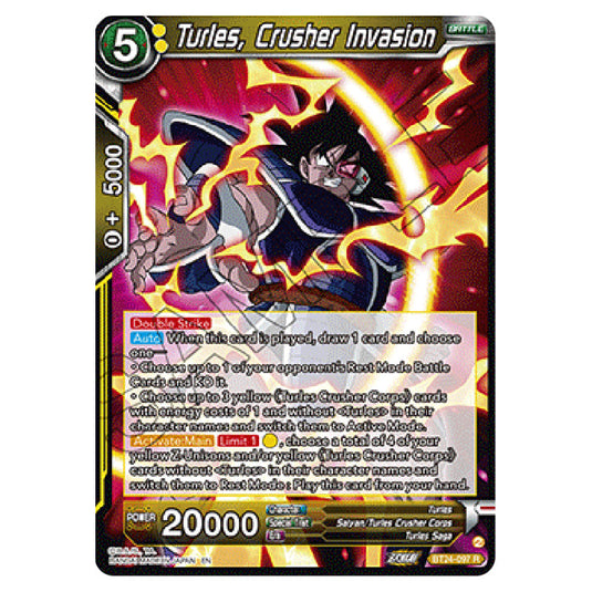 Dragon Ball Super - B24 - Beyond Generations - Turles, Crusher Invasion - BT24-097