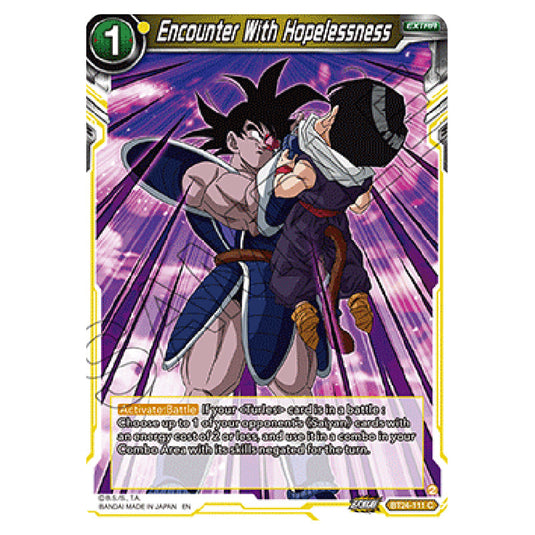 Dragon Ball Super - B24 - Beyond Generations - Encounter With Hopelessness - BT24-111