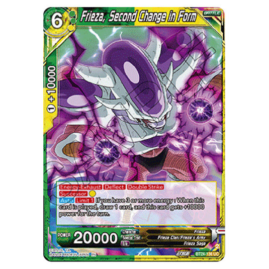 Dragon Ball Super - B24 - Beyond Generations - Frieza, Second Change in Form - BT24-136