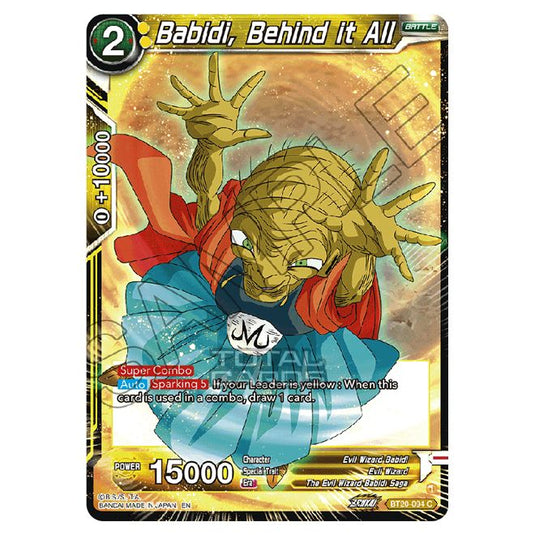 Dragon Ball Super - B20 - Power Absorbed - Babidi, Behind it All - BT20-094