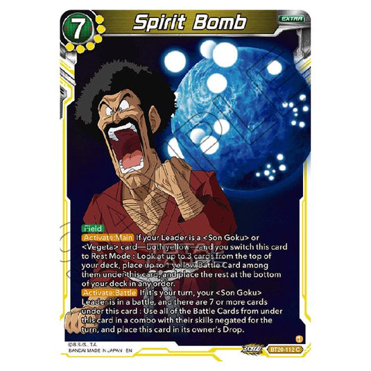 Dragon Ball Super - B20 - Power Absorbed - Spirit Bomb - BT20-112
