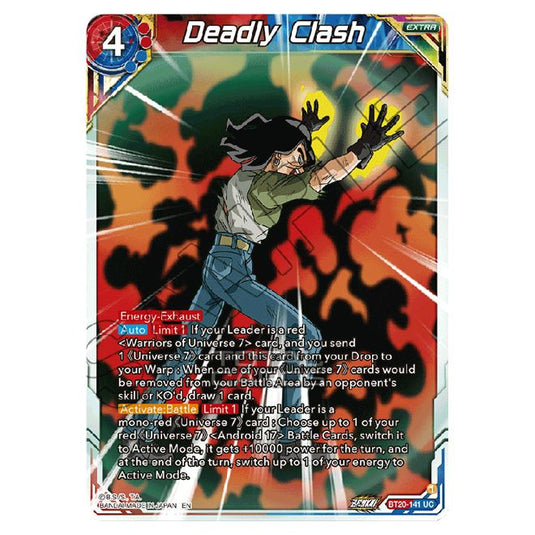 Dragon Ball Super - B20 - Power Absorbed - Deadly Clash - BT20-141