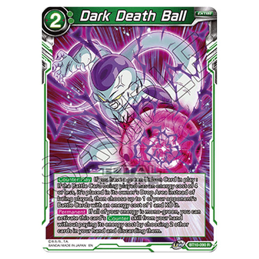 Dragon Ball Super - B10 - Unison Warrior Series - Rise of the Unison Warrior - Dark Death Ball - BT10-090