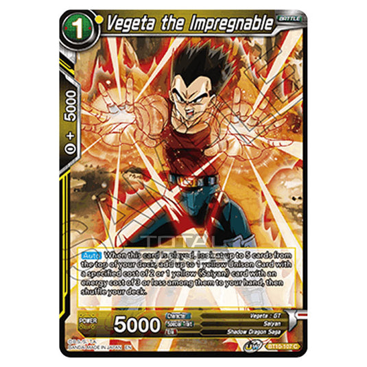 Dragon Ball Super - B10 - Unison Warrior Series - Rise of the Unison Warrior - Vegeta the Impregnable - BT10-107