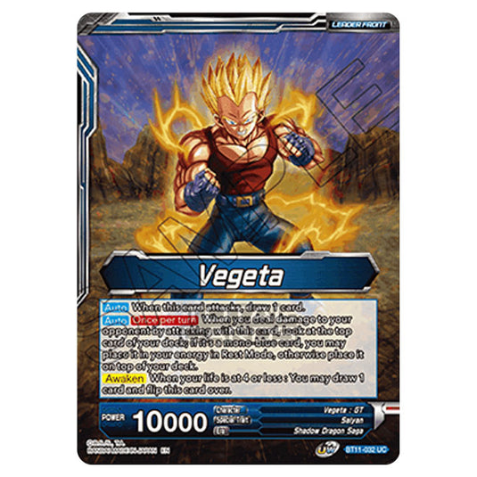 Dragon Ball Super - B11 - Vermilion Bloodline - Vegeta - BT11-032