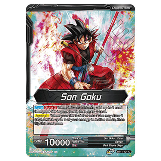 Dragon Ball Super - B11 - Vermilion Bloodline - Son Goku - BT11-121