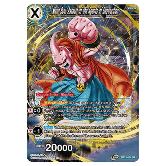 Dragon Ball Super - B13 - Supreme Rivalry - Majin Buu, Assault of the Agents of Destruction - BT13-034