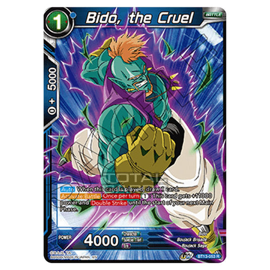 Dragon Ball Super - B13 - Supreme Rivalry - Bido, the Cruel - BT13-053