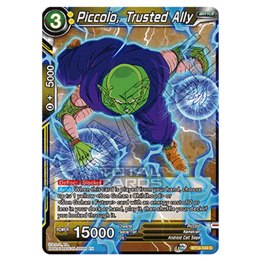 Dragon Ball Super - B13 - Supreme Rivalry - Piccolo, Trusted Ally - BT13-104