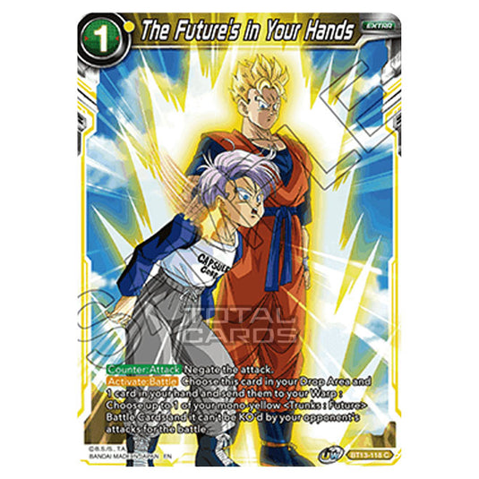 Dragon Ball Super - B13 - Supreme Rivalry - The Future's in Your Hands - BT13-118