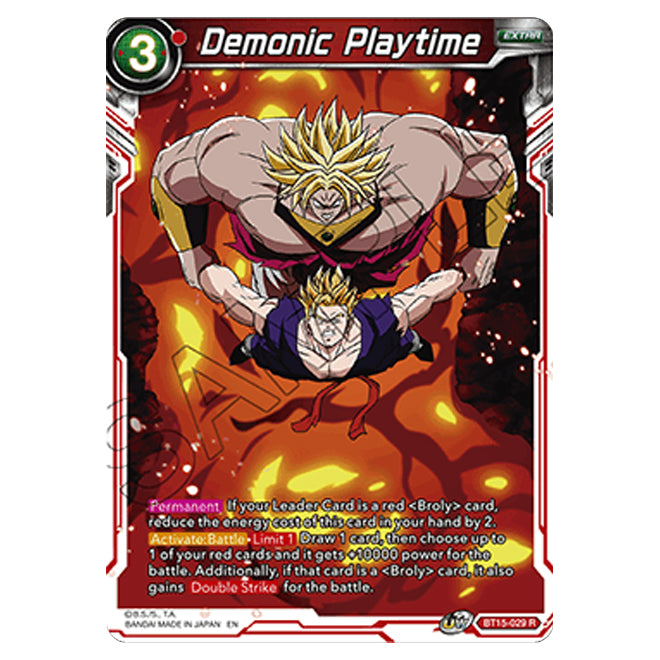 Dragon Ball Super - B15 - Saiyan Showdown - Demonic Playtime