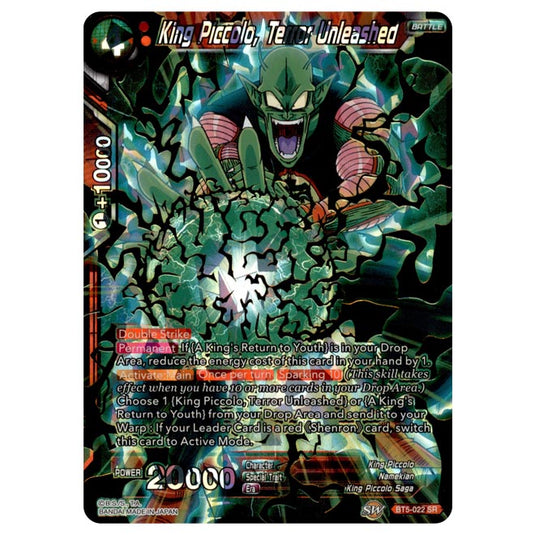 Dragon Ball Super - BT5 - Miraculous Revival - King Piccolo, Terror Unleashed - 22/120