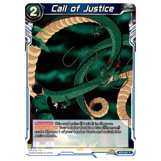 Dragon Ball Super - BT5 - Miraculous Revival - Call of Justice - 51/120