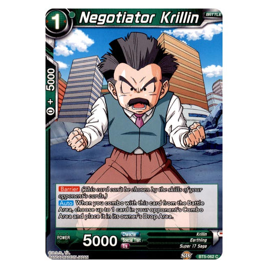 Dragon Ball Super - BT5 - Miraculous Revival - Negotiator Krillin - 62/120