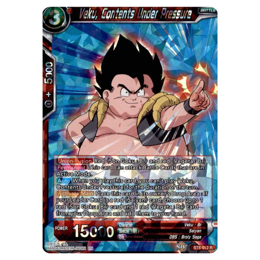 Dragon Ball Super - BT6 - Destroyer Kings - Veku, Contents Under Pressure - BT6-012