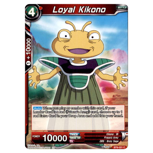 Dragon Ball Super - BT6 - Destroyer Kings - Loyal Kikono - BT6-021