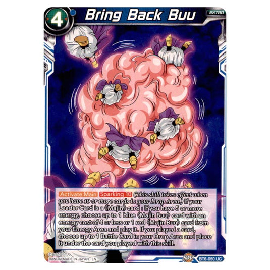 Dragon Ball Super - BT6 - Destroyer Kings - Bring Back Buu - BT6-050