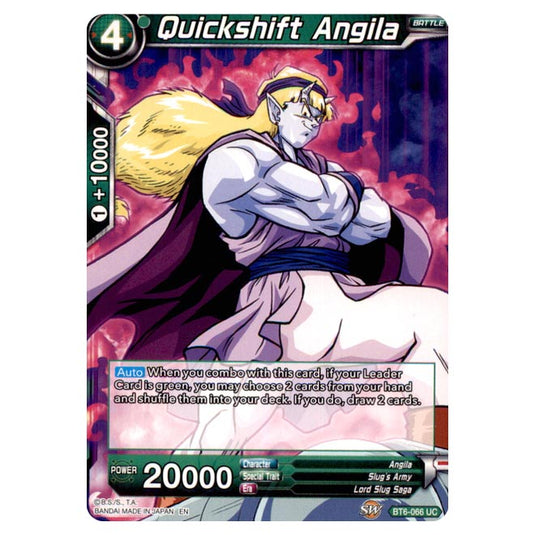 Dragon Ball Super - BT6 - Destroyer Kings - Quickshift Angila - BT6-066