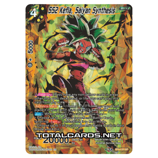 Dragon Ball Super - BT7 - Assault of the Saiyans - SS2 Kefla, Saiyan Synthesis - BT7-128