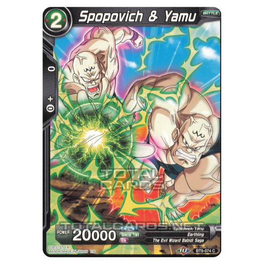 Dragon Ball Super - B09 - Universal Onslaught - Spopovich & Yamu - BT9-074