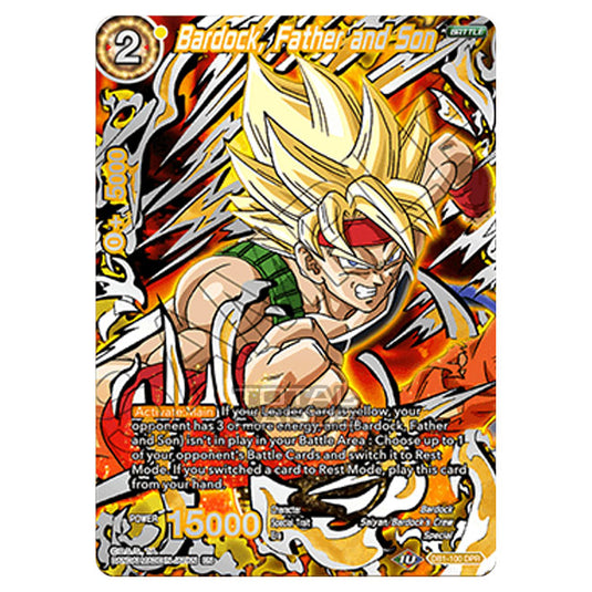 Dragon Ball Super - Draft Box 04 - Dragon Brawl - Bardock, Father and Son - DB1-100