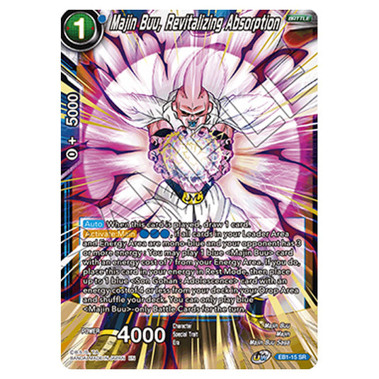 Dragon Ball Super - EB1 - Battle Evolution - Majin Buu, Revitalizing Absorption - EB1-15
