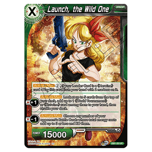 Dragon Ball Super - EB1 - Battle Evolution - Launch, the Wild One - EB1-25