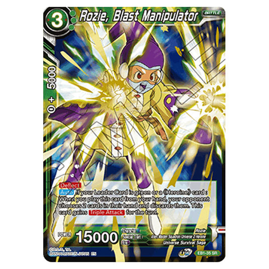 Dragon Ball Super - EB1 - Battle Evolution - Rozie, Blast Manipulator - EB1-35