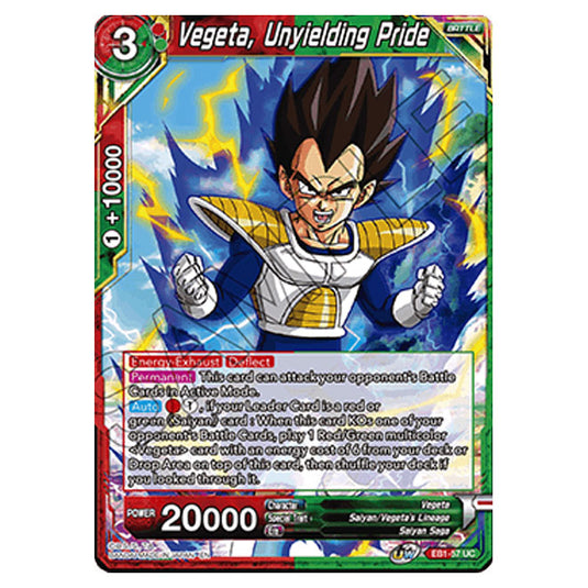 Dragon Ball Super - EB1 - Battle Evolution - Vegeta, Unyielding Pride - EB1-57