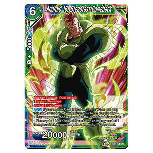 Dragon Ball Super - EB1 - Battle Evolution - Android 16, Steadfast Comeback - EB1-64
