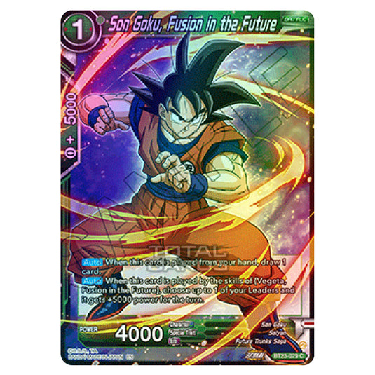 Dragon Ball Super - B23 - Perfect Combination - Son Goku, Fusion in the Future - BT23-079 (Foil)