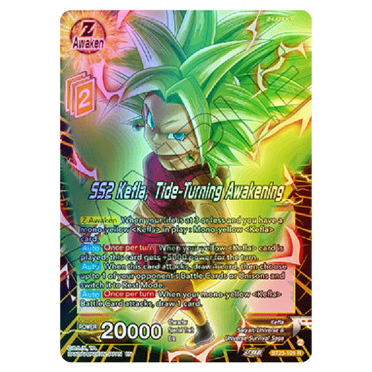 Dragon Ball Super - B23 - Perfect Combination - SS2 Kefla, Tide-Turning Awakening - BT23-101 (Foil)