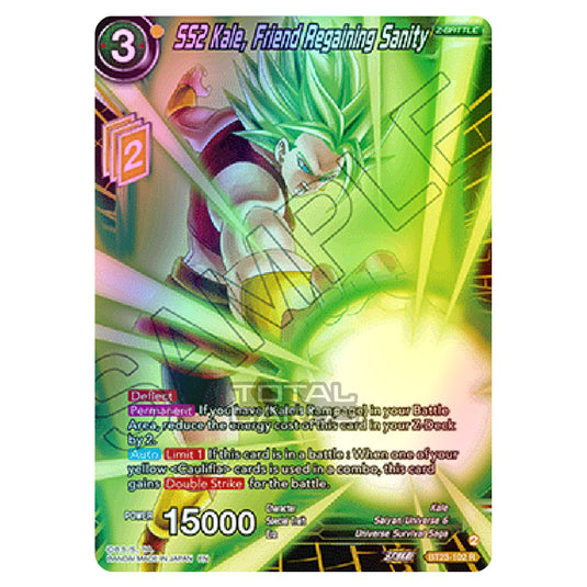 Dragon Ball Super - B23 - Perfect Combination - SS2 Kale, Friend Regaining Sanity - BT23-102 (Foil)