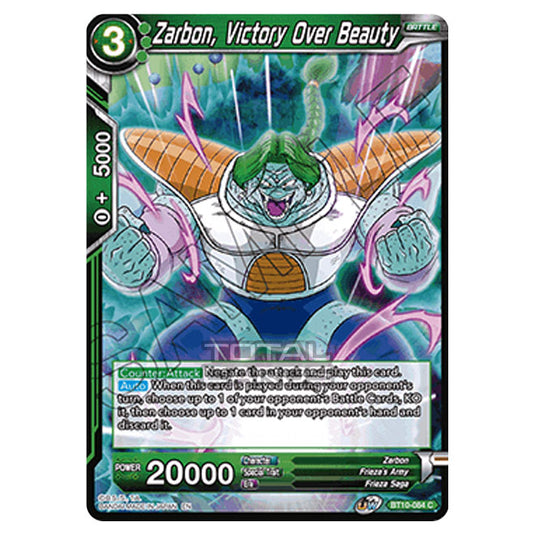 Dragon Ball Super - B10 - Unison Warrior Series - Rise of the Unison Warrior - Zarbon, Victory Over Beauty - BT10-084 (Foil)