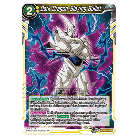 Dragon Ball Super - B10 - Unison Warrior Series - Rise of the Unison Warrior - Dark Dragon-Slaying Bullet - BT10-121 (Foil)
