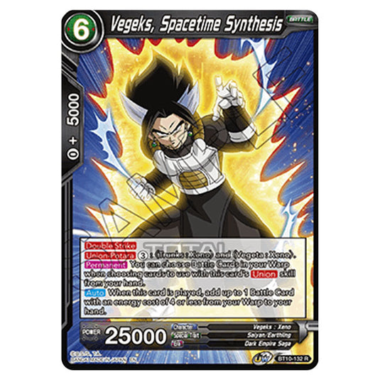 Dragon Ball Super - B10 - Unison Warrior Series - Rise of the Unison Warrior - Vegeks, Spacetime Synthesis - BT10-132 (Foil)
