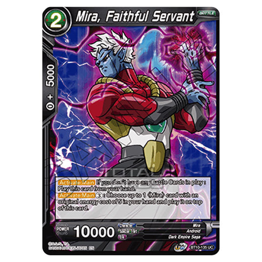 Dragon Ball Super - B10 - Unison Warrior Series - Rise of the Unison Warrior - Mira, Faithful Servant - BT10-135 (Foil)