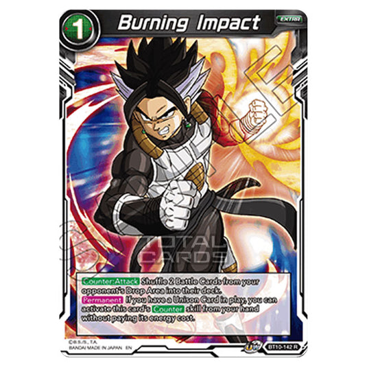 Dragon Ball Super - B10 - Unison Warrior Series - Rise of the Unison Warrior - Burning Impact - BT10-142 (Foil)