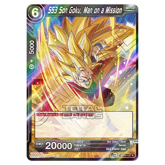 Dragon Ball Super - B11 - Vermilion Bloodline - SS3 Son Goku, Man on a Mission - BT11-127 (Foil)