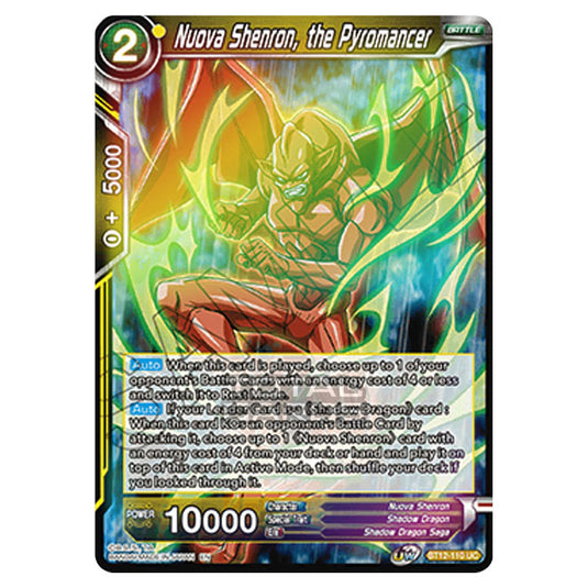 Dragon Ball Super - B12 - Vicious Rejuvenation - Nuova Shenron, the Pyromancer - BT12-110 (Foil)