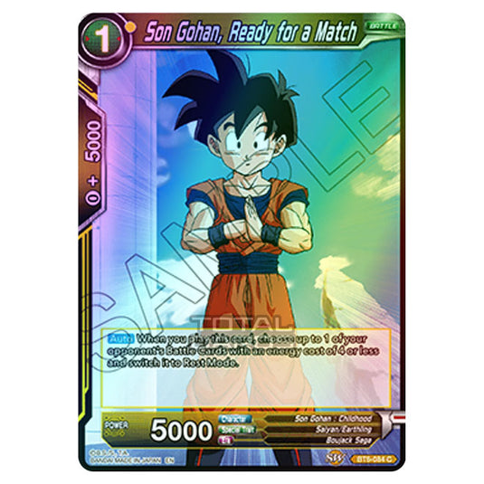 Dragon Ball Super - BT6 - Destroyer Kings - Son Gohan, Ready for a Match - BT6-084 (Foil)