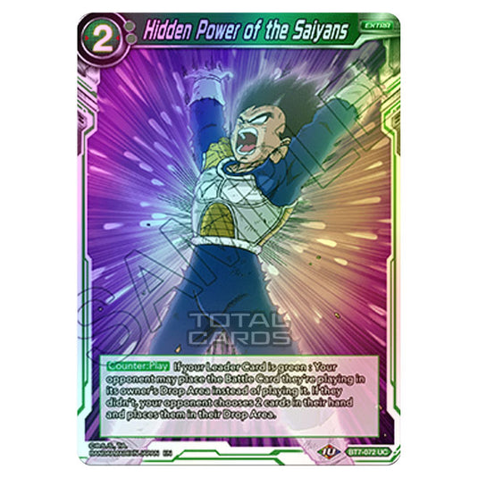 Dragon Ball Super - BT7 - Assault of the Saiyans - Hidden Power of the Saiyans - BT7-072 (Foil)