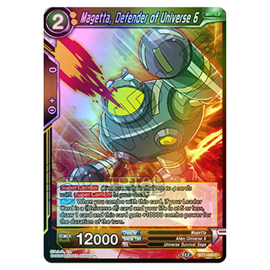 Dragon Ball Super - BT7 - Assault of the Saiyans - Magetta, Defender of Universe 6 - BT7-089 (Foil)