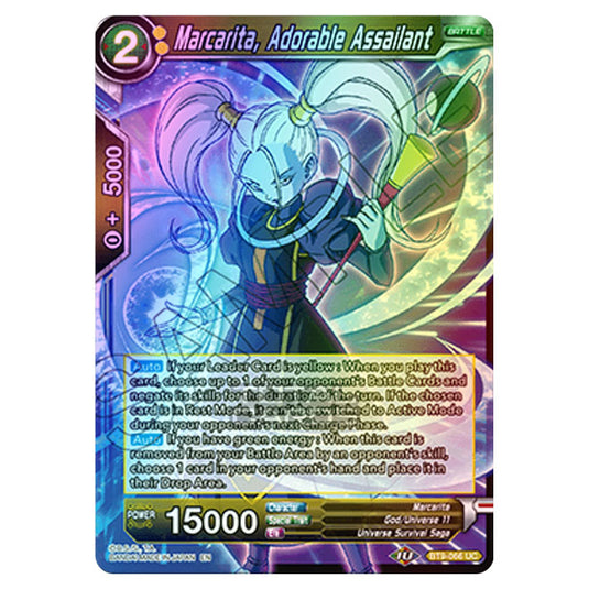 Dragon Ball Super - BT9 - Universal Onslaught - Marcarita, Adorable Assailant - BT9-066 (Foil)