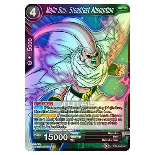 Dragon Ball Super - BT9 - Universal Onslaught - Majin Buu, Steadfast Absorption - BT9-080 (Foil)