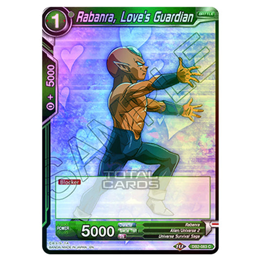 Dragon Ball Super - Draft Box 05 - Divine Multiverse - Rabanra, Love's Guardian - DB2-083 (Foil)