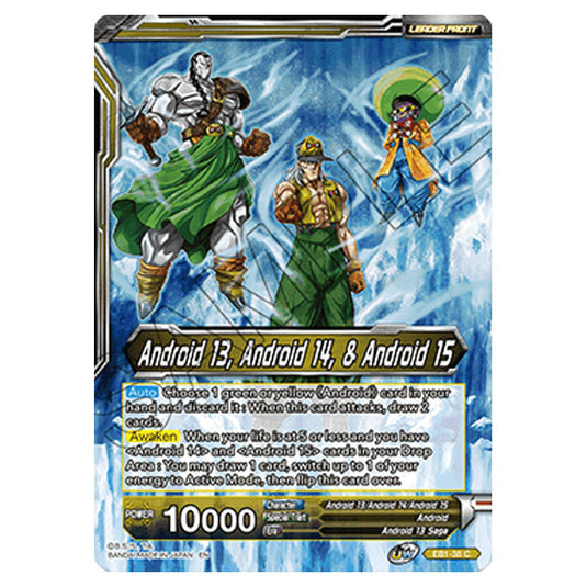 Dragon Ball Super - EB1 - Battle Evolution - Android 13, Android 14, & Android 15 - EB1-38 (Foil)